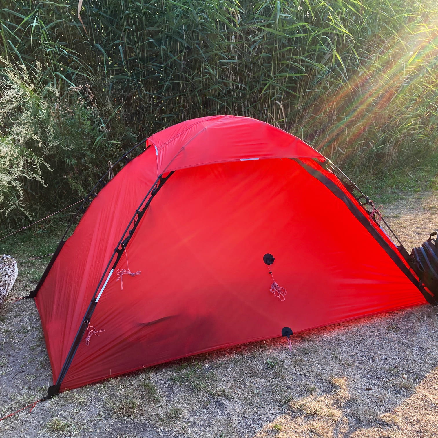 One-personen-tent made of 20den silnylon